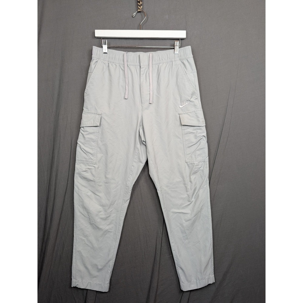 NIKE Mens Track Pants Size Medium Color Gray‎